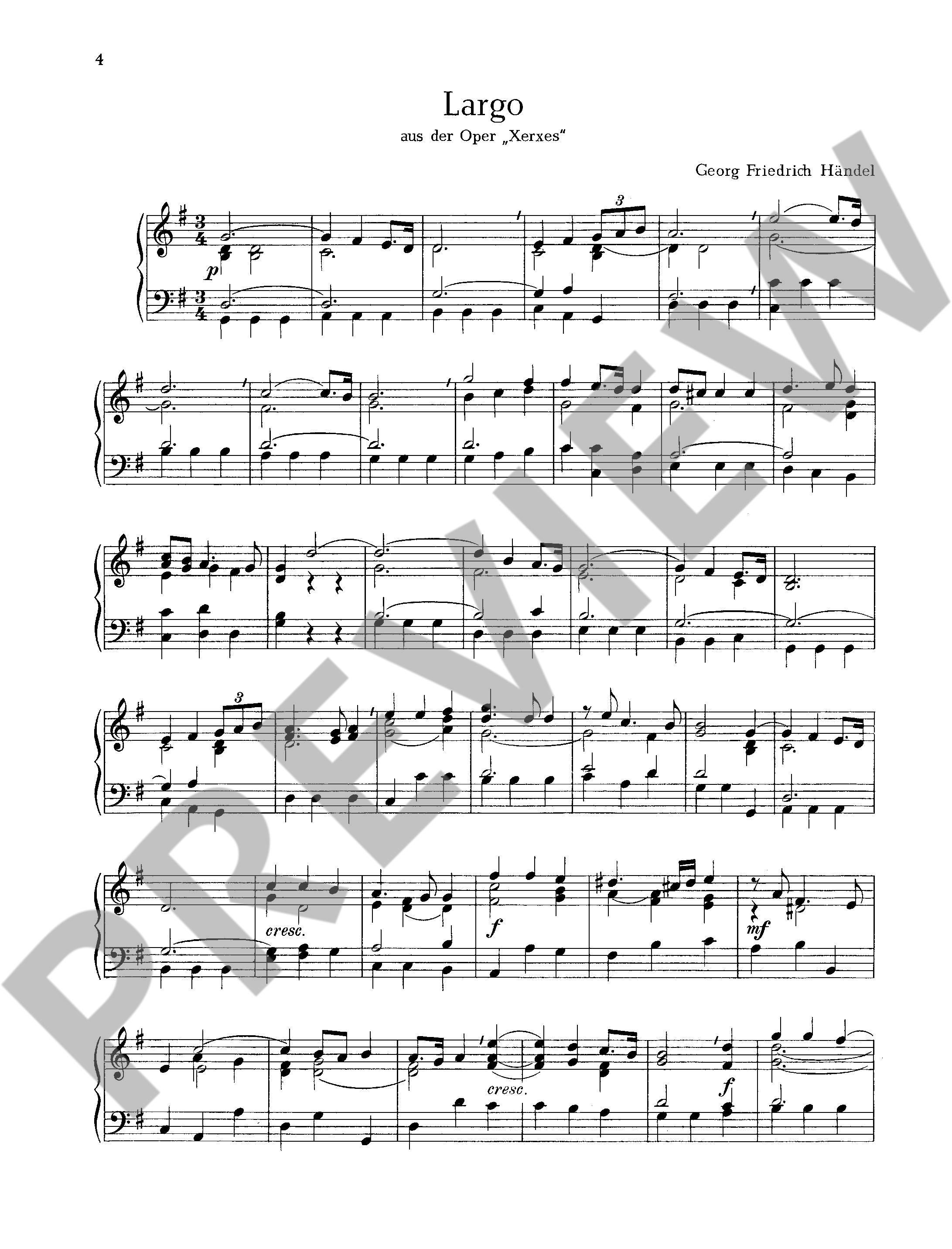 Sample 3 : Vortragsbuch für Harmonium, Berühmte Stücke - harmonium - Schott Digital