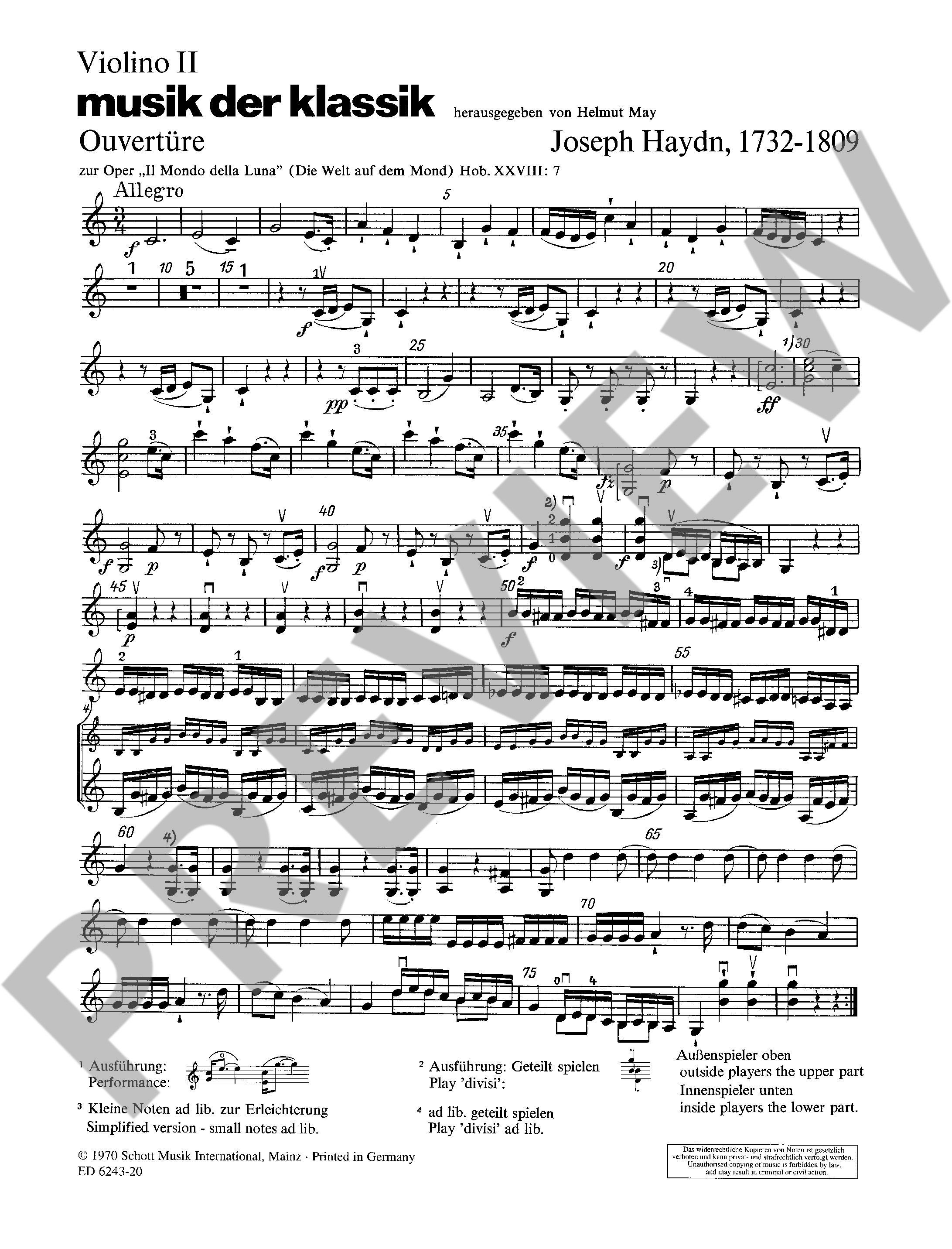 Sample 1 : Music of Classic,  - Schott Digital
