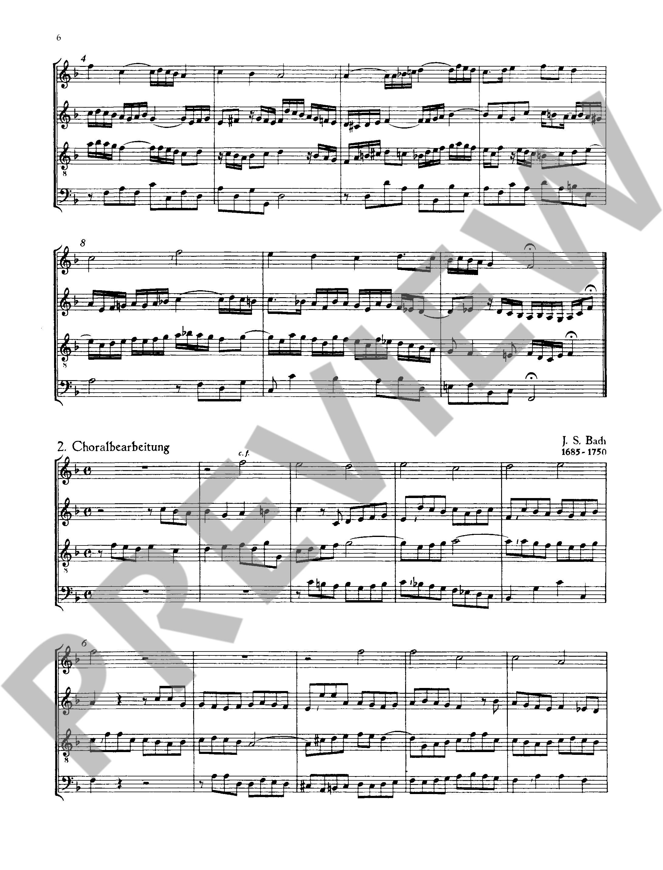 Sample 4 : Christmas music of old masters, (Fugenbuch alter Meister VII) - 4 instruments (recorders-, Gamben-,