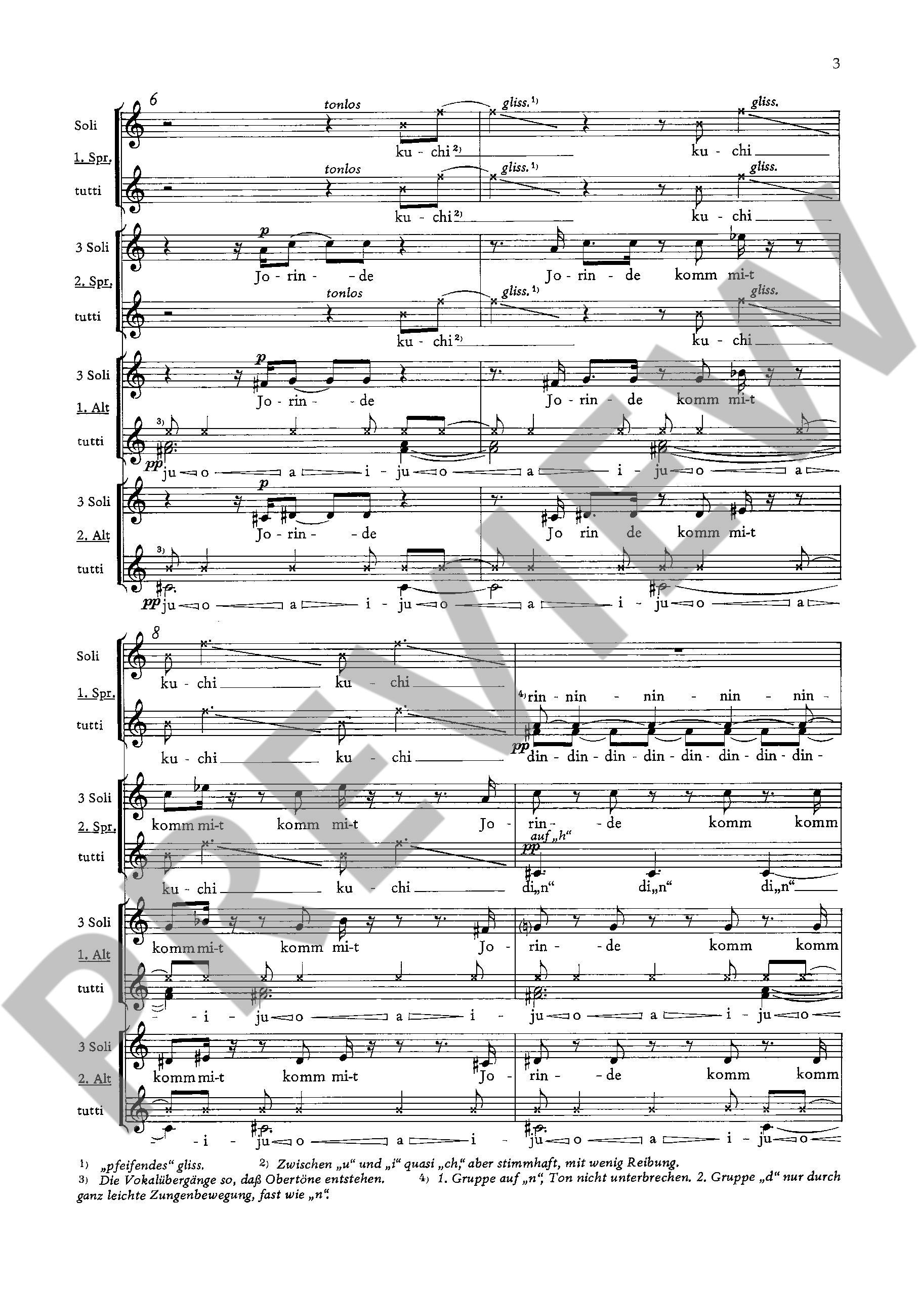 Sample 2 : Koerppen, Alfred : Magic wood, Chorus narration on the tale "Jorinde and Joringel" by the brothers G