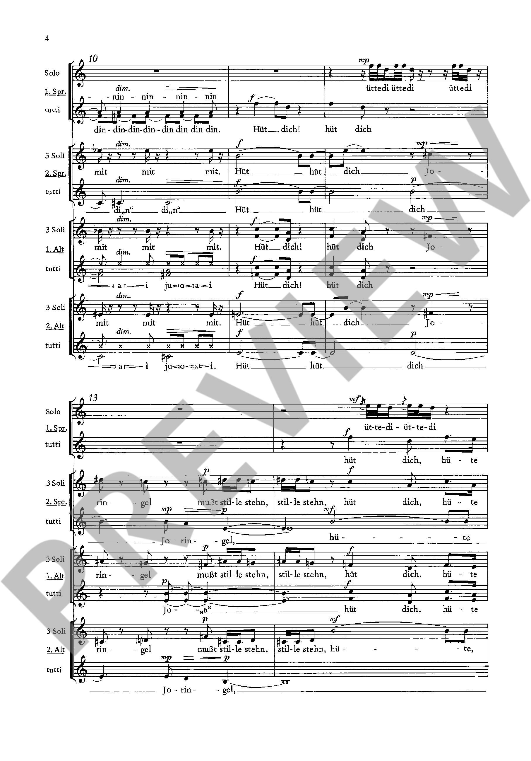 Sample 1 : Koerppen, Alfred : Magic wood, Chorus narration on the tale "Jorinde and Joringel" by the brothers G