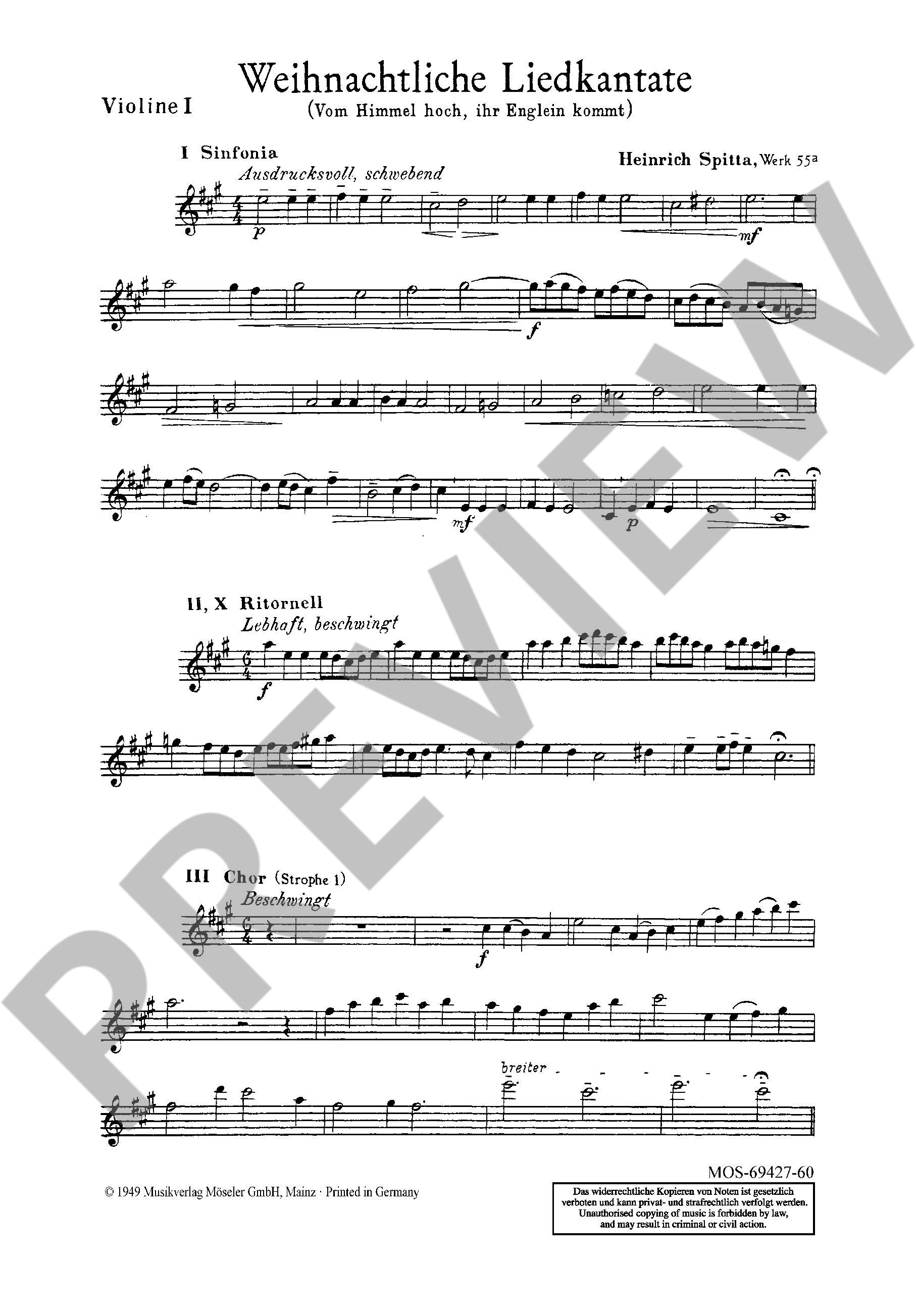 Christmassy song cantata