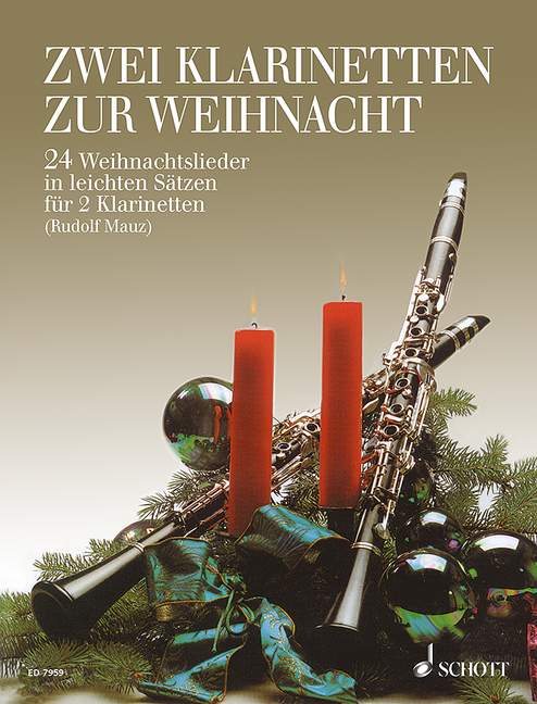 Pierpont, James : Jingle Bells,  - 2 clarinets (B or Eb) - Schott Digital