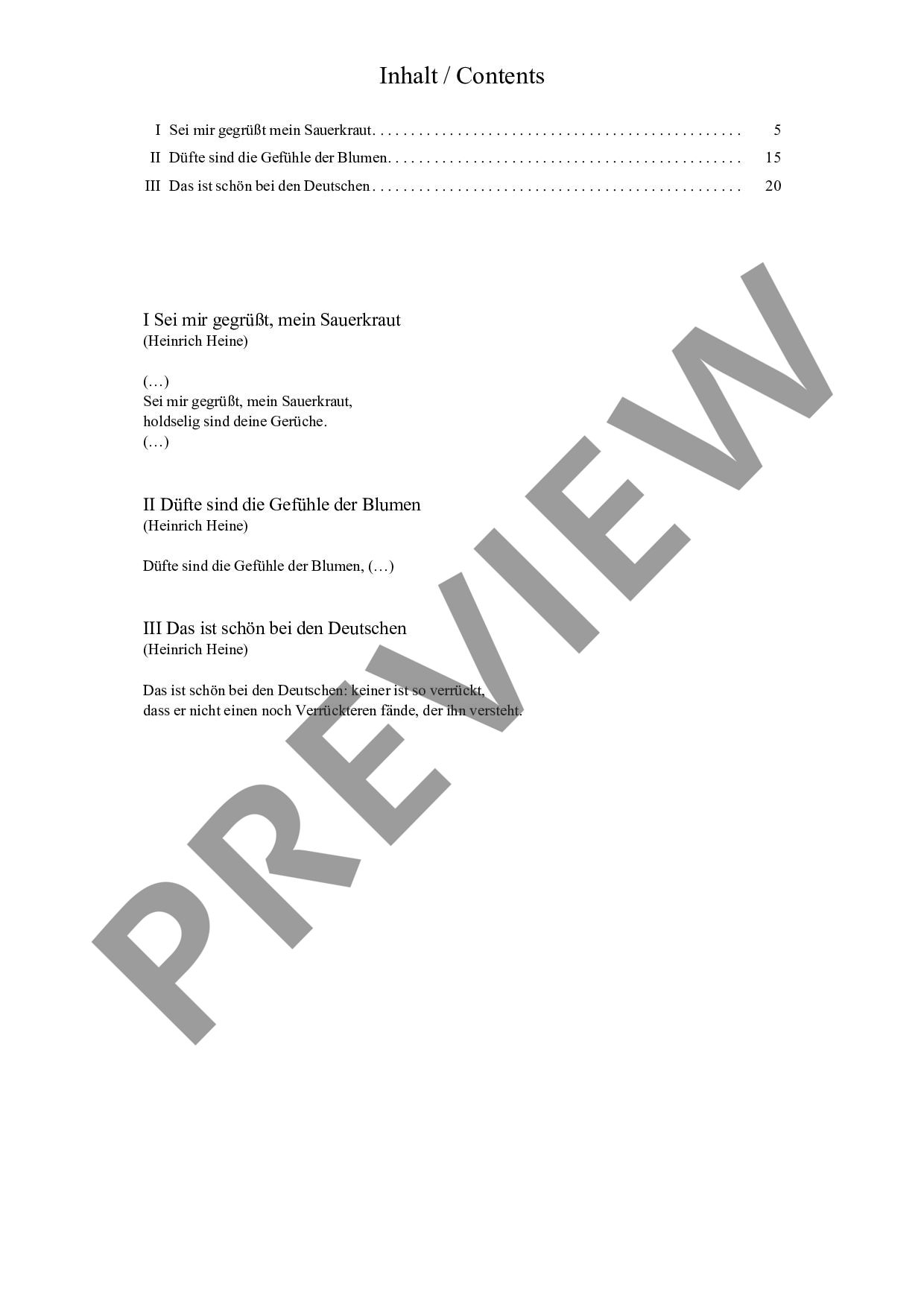 Sample 1 : Eötvös, Peter : Drei Aphorismen, for 8-part mixed choir SSAATTBB - choir (SSAATTBB) - Schott Digit