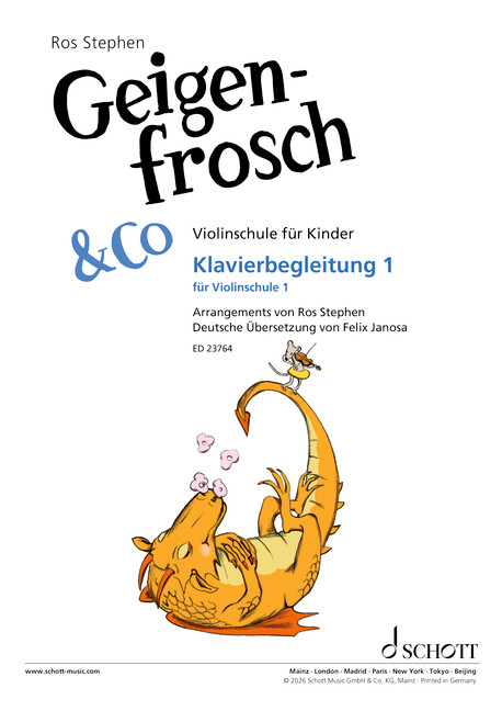 Geigenfrosch & Co: Klavierbegleitung 1