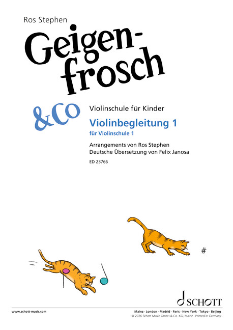 Geigenfrosch & Co: Violinbegleitung 1