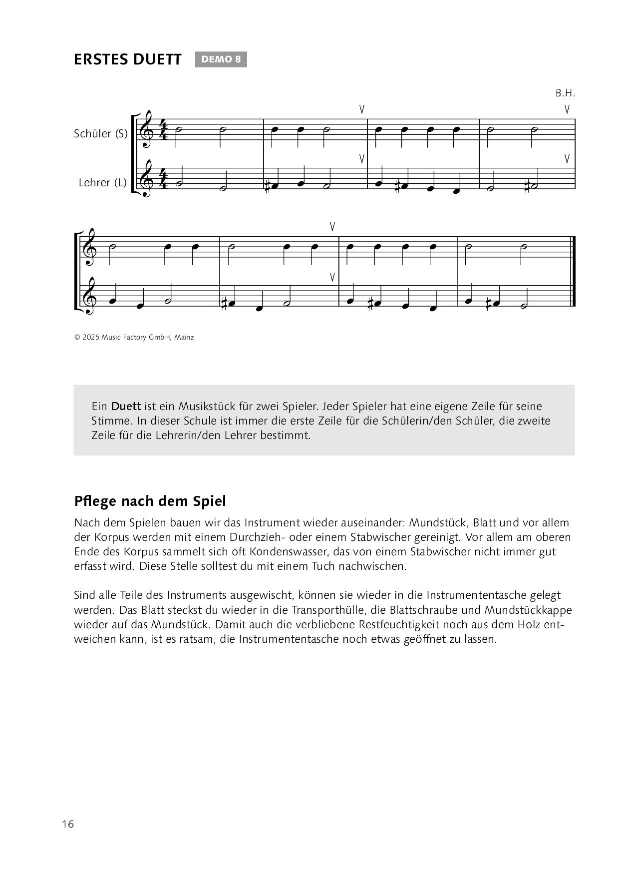 Sample 6 : Jeder kann Saxonett, Der schnelle & leichte Einstieg für Alle! - Saxonett, Clarineau - Schott Digit