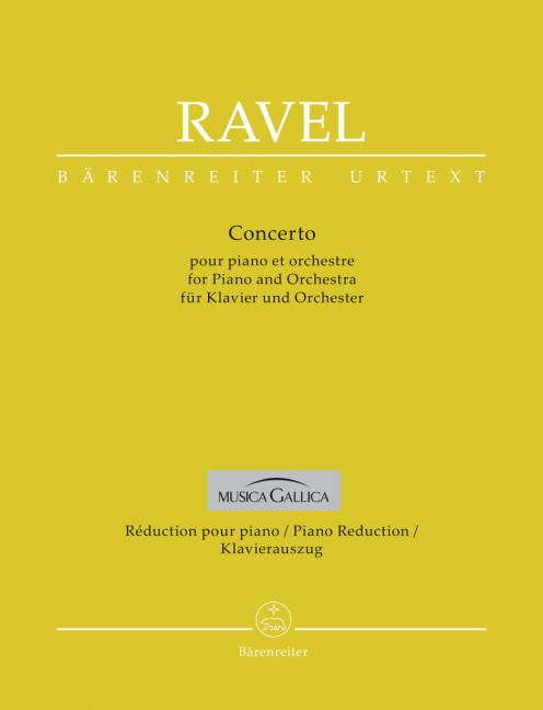 Ravel Concerto cover