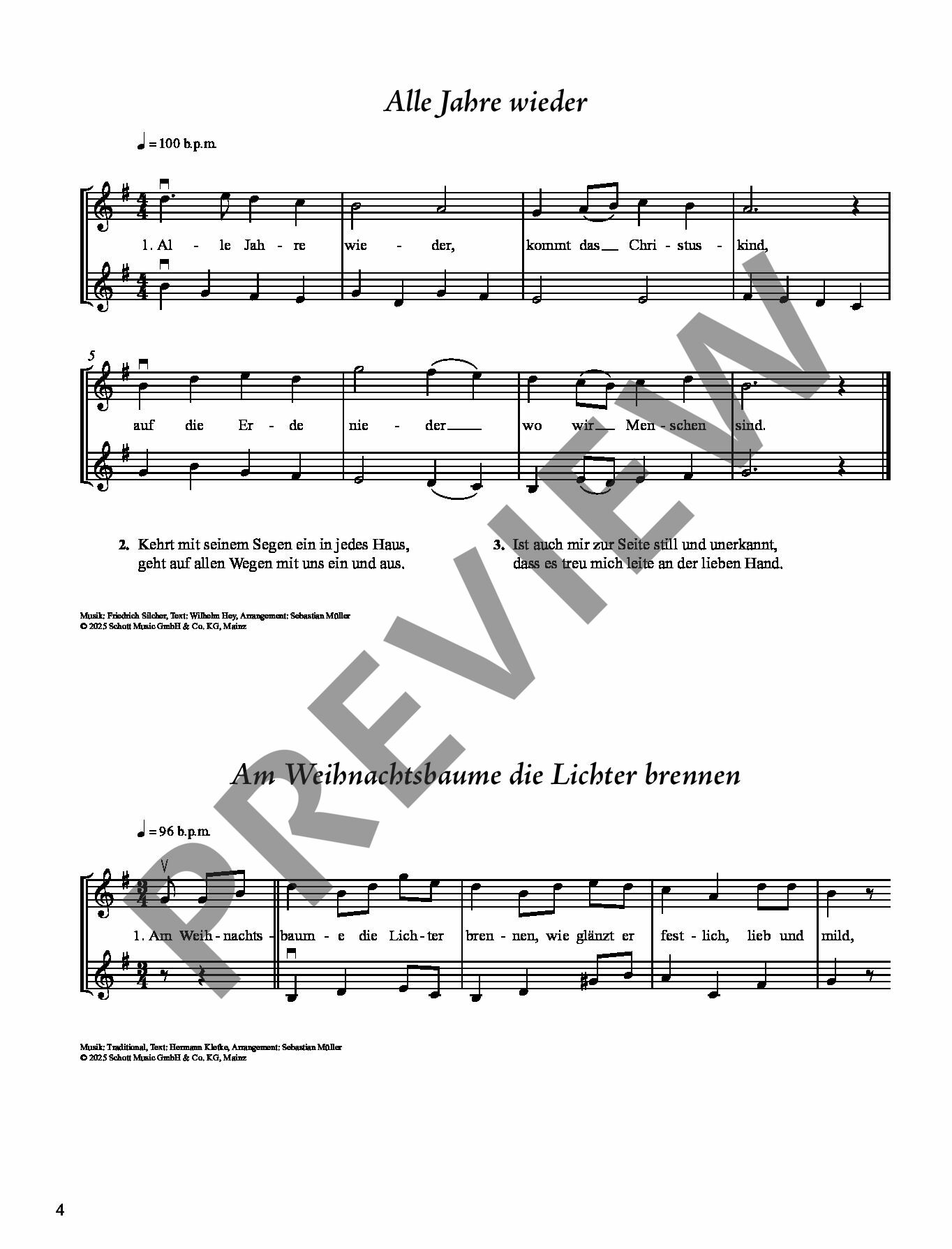 45 traditional Christmas carols for violin