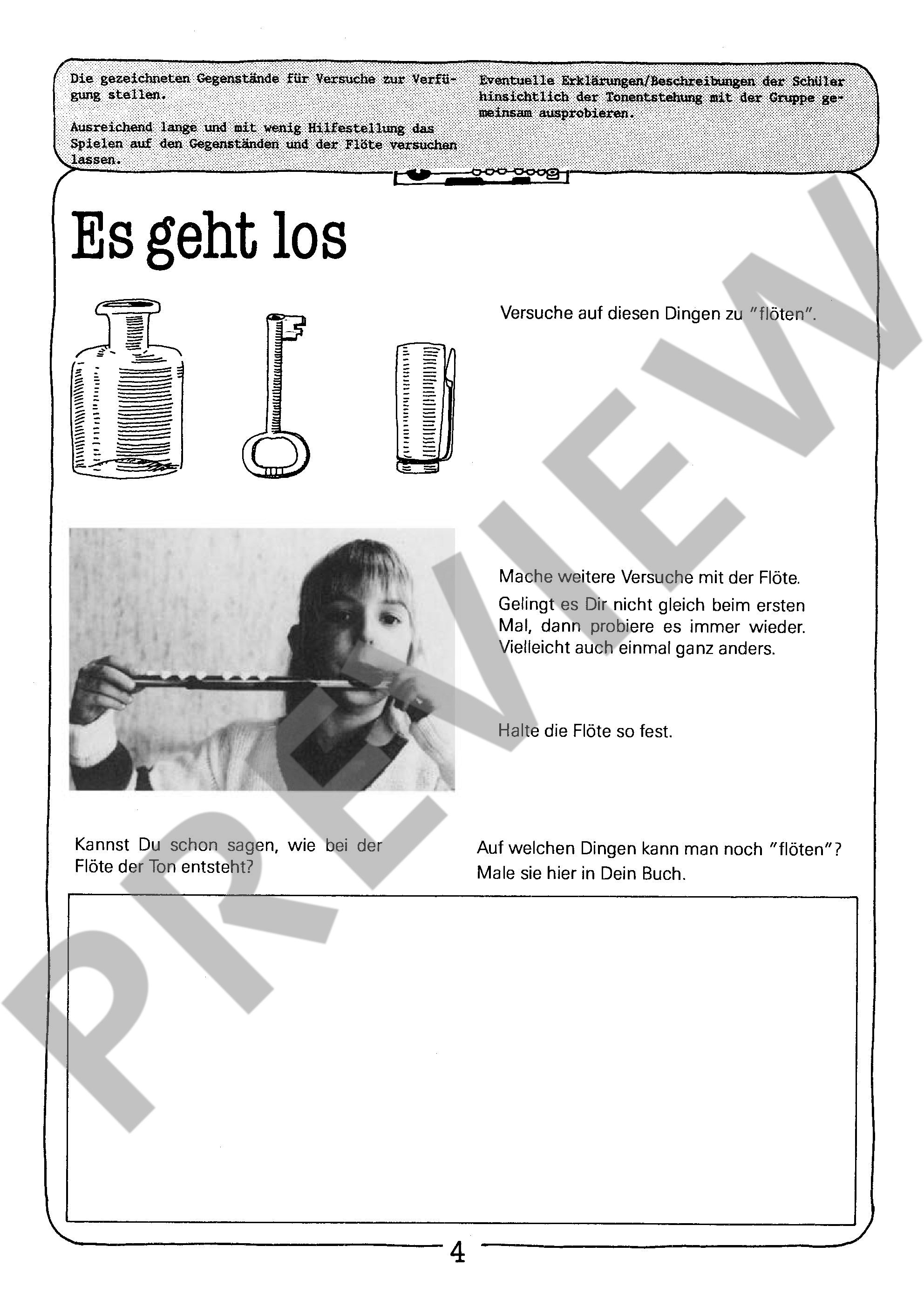 Sample 3 : Spielmannsflöte für junge Anfänger,  - (tabor) pipe - Schott Digital
