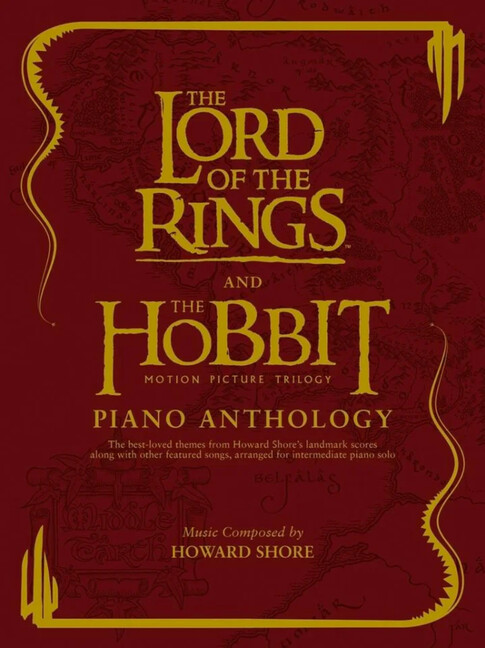 The Lord of the Rings and The Hobbit Piano Anthology cover