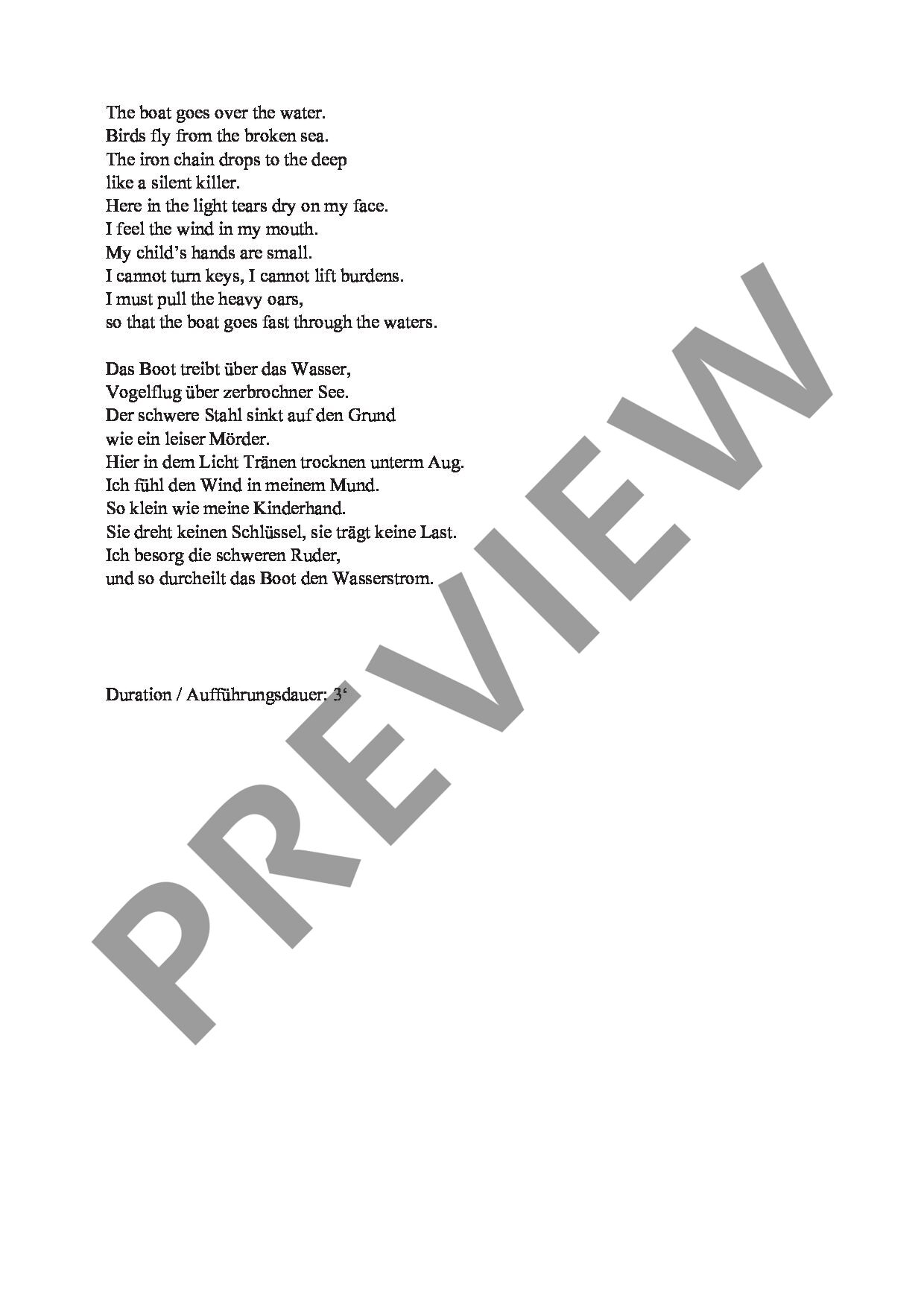 Sample 1 : Henze, Hans Werner : Mad People's Madrigal, for mixed chorus (SSMezAATTBarBarBB) a capella - mixed c