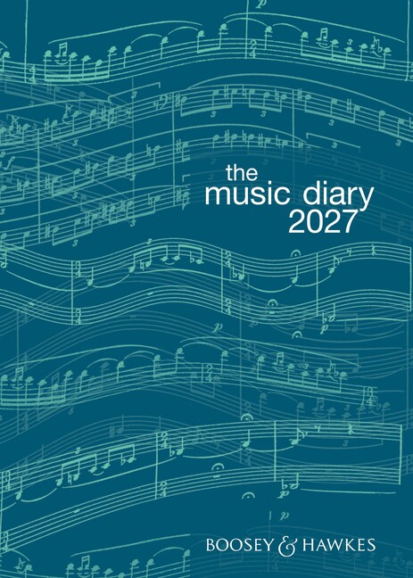 Boosey & Hawkes Music Diary 2027 cover
