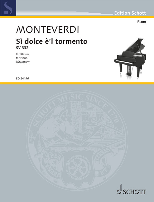 Sì dolce è’l tormento