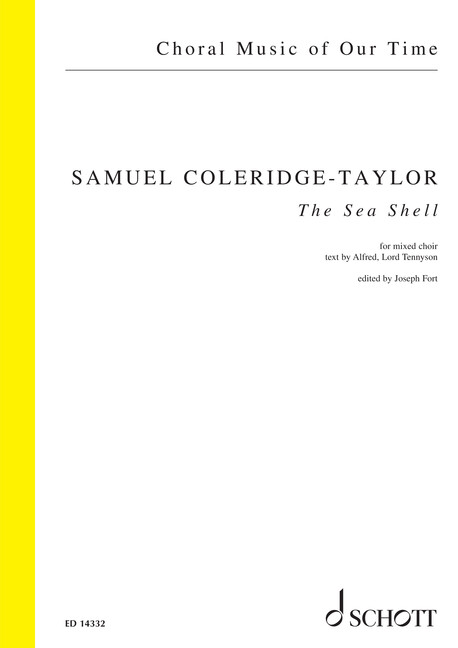 Coleridge-Taylor, Samuel : The Sea Shell, for mixed choir - mixed choir - Schott Digital