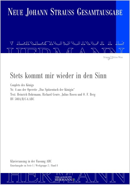 Strauss (Son), Johann : Das Spitzentuch der Königin - Stets kommt mir wieder in den Sinn (Nr. 4), C